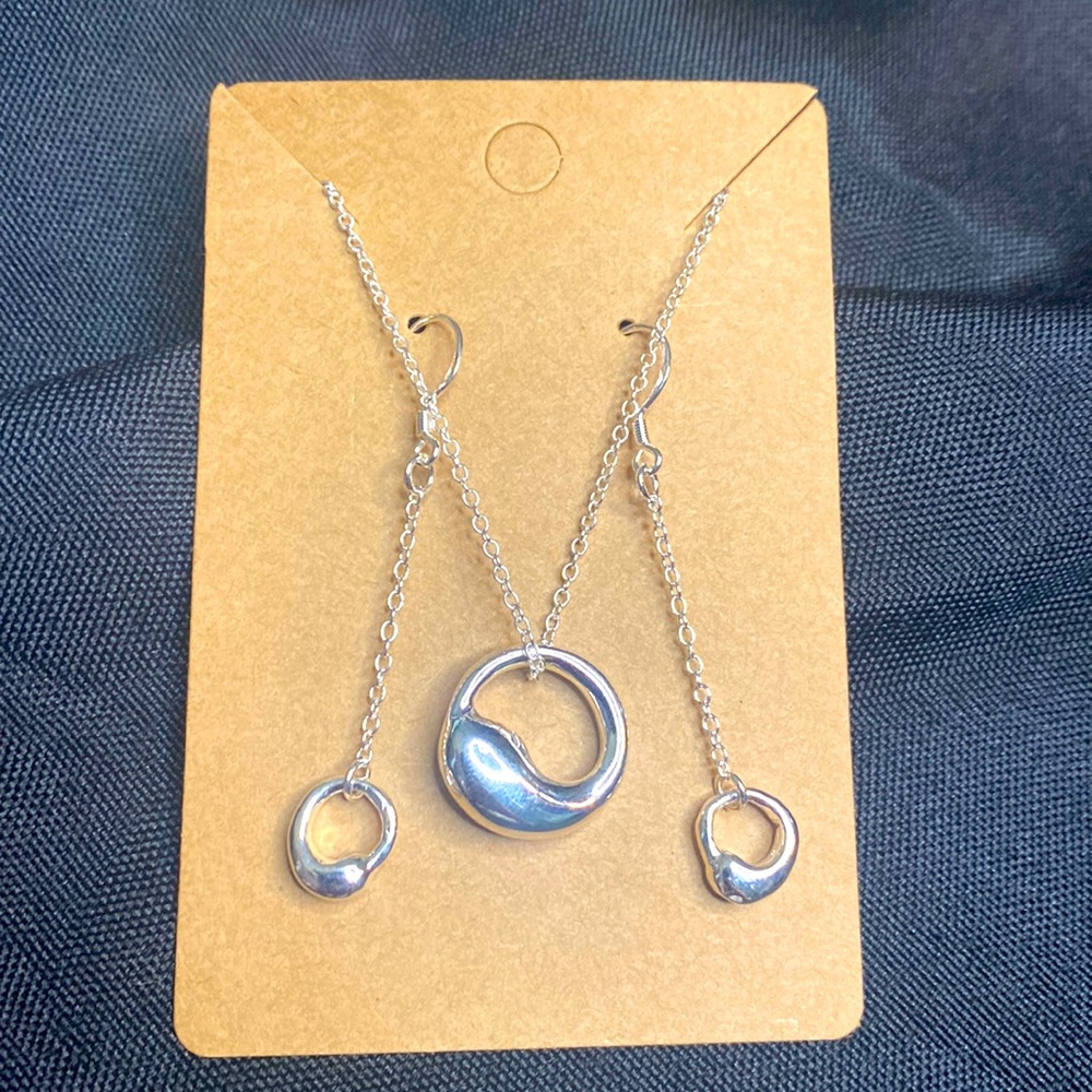 Dangle Hoop Set - image 1